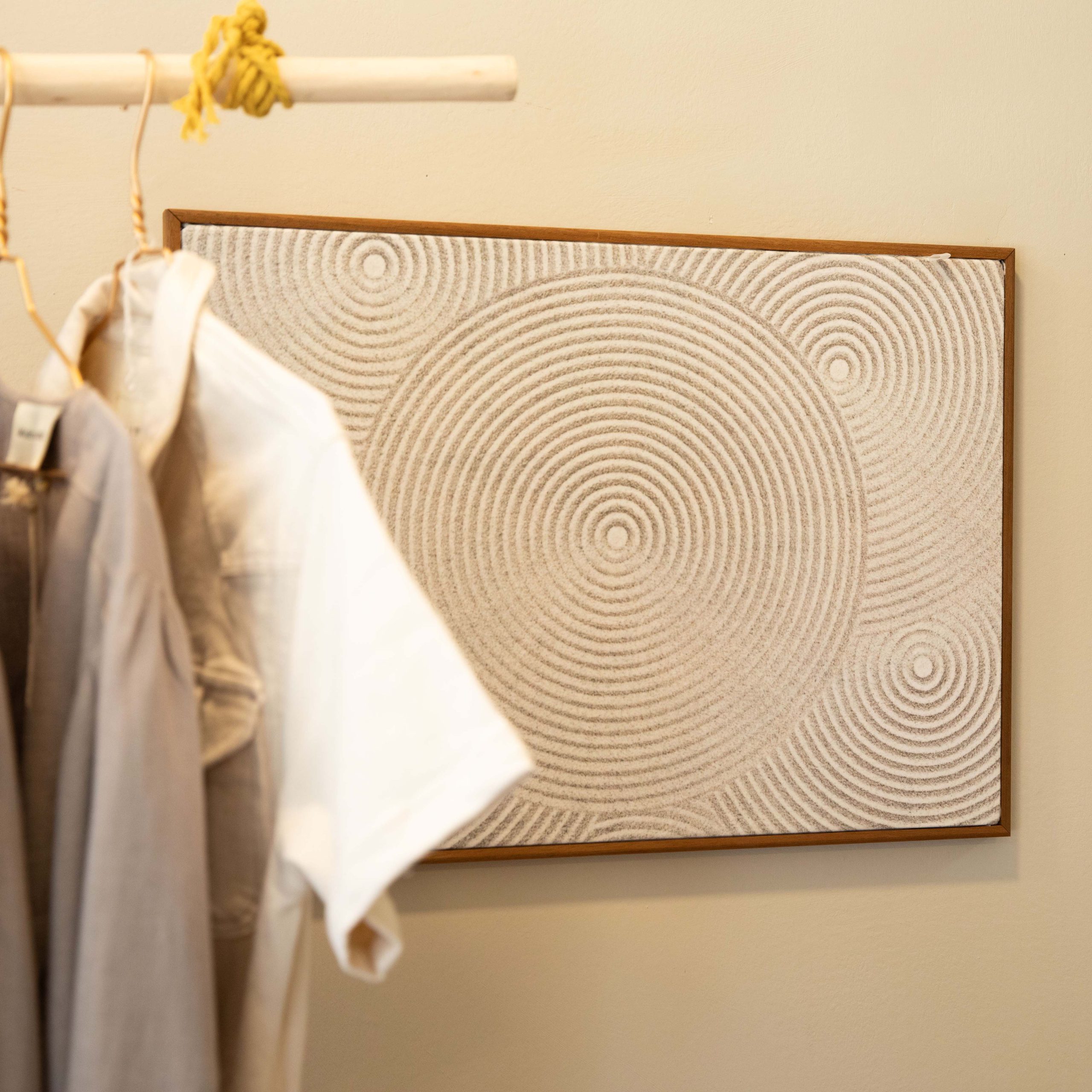 Houten textielframe